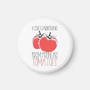 Imán Regalo de jardinería de tomates