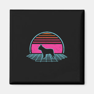 Imán Regalo de los amantes de los perros de estilo de l