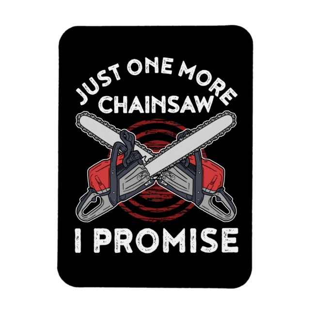 Imán Regalo de madera para hombres Lumberjack Arborist  (Vertical)