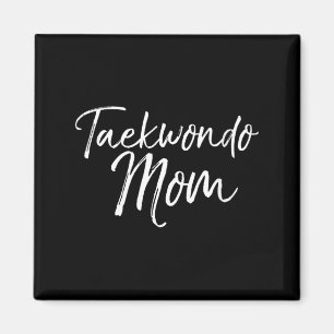 Imán Regalo de madre de artes marciales lindas para muj
