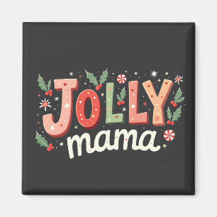 Imán Regalo de madre de Jolly Mama Navidades