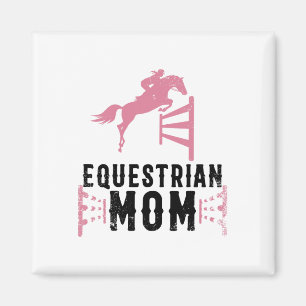 Imán Regalo De Mamá Ecuestre De Guay Para Horse Show Sa