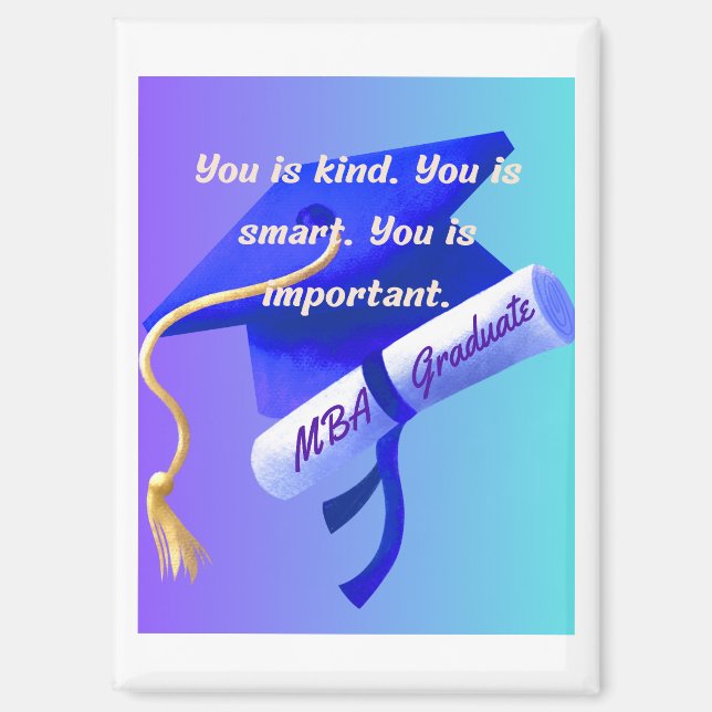 Imán Regalo de MBA (Anverso)