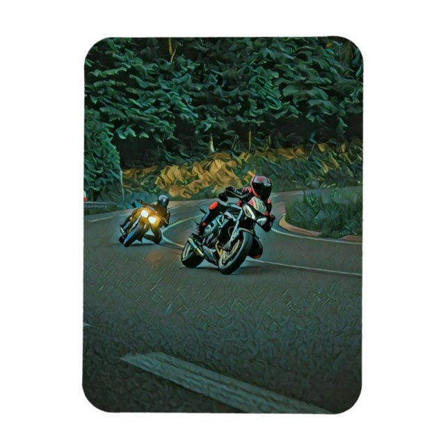 Imán Regalo de motocicleta (Vertical)