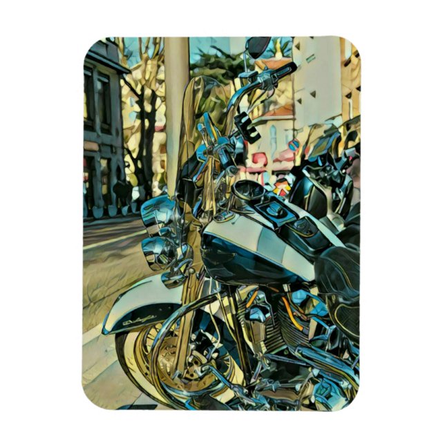 Imán Regalo de motocicleta (Vertical)