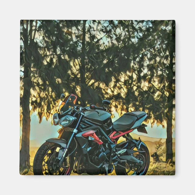 Imán Regalo de motocicletas (Frente)