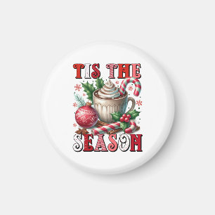 Imán Regalo de Navidad Este Es El Cacao Caliente De Tem
