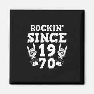 Imán Regalo de Navidad   Rockeando desde 1970