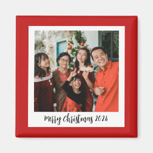 Imán Regalo de navidades memorables fotográficos famili