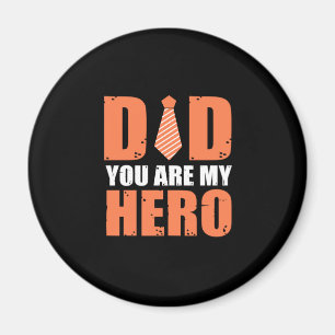 Imán Regalo de padre Papá, eres mi héroe