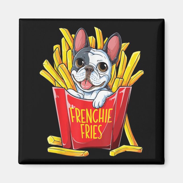Imán Regalo de perro | Ferry Frenchie (Frente)