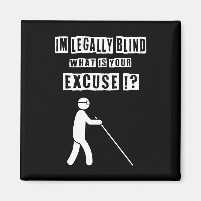 Imán Regalo de personas ciegas 3 de diciembre de 2022 I (Frente)