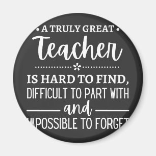 Imán Regalo de profesor, un maestro realmente grandioso