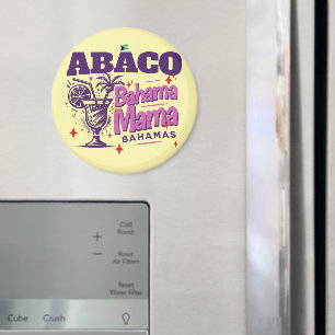Imán Regalo de recuerdo de Bahamas : Abaco Bahamas Mamá