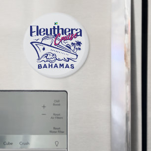 Imán Regalo de recuerdo de Bahamas : Cruise Eleuthera B