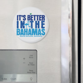Imán Regalo de recuerdo de Bahamas: Gran crucero por Ba