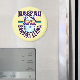 Imán Regalo de recuerdo de Bahamas: Llama de Nassau Bah