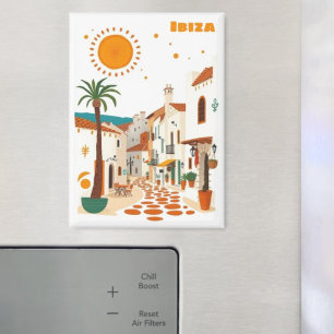Imán Regalo de recuerdo de las vacaciones baleares de I