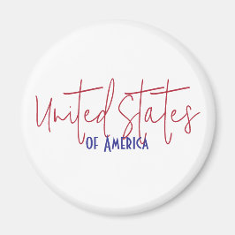 Imán Regalo de recuerdo de viaje por Estados Unidos de