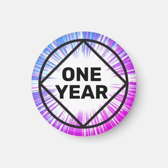 Imán Regalo de recuperación personalizado en cualquier  (Frente)