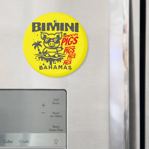 Imán Regalo de souvenirs de Bahamas: Bimini Bahamas