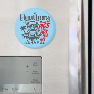 Imán Regalo de souvenirs de las Bahamas: Eleuthera