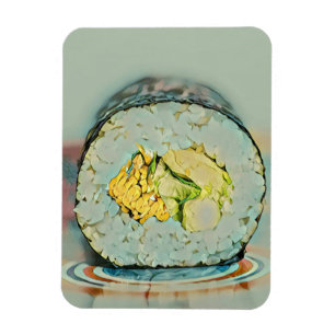 Imán Regalo de sushi para amantes de la comida