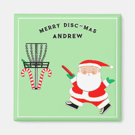 Imán Regalo de vacaciones de Disc Golf