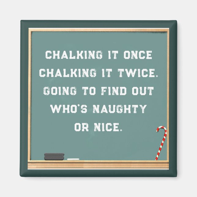 Imán Regalo de vacaciones del profesor (Frente)