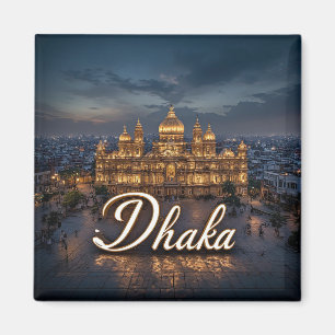 Imán Regalo de viaje a Dhaka Bangladesh 🗺️