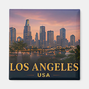 Imán ✈️ Regalo de viaje a Los Ángeles California 🌴