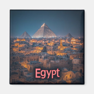 Imán Regalo de viaje y patrimonio de Egipto 🗺️
