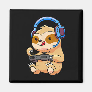 Imán Regalo de videojuego de perezoso de juegos Perezos