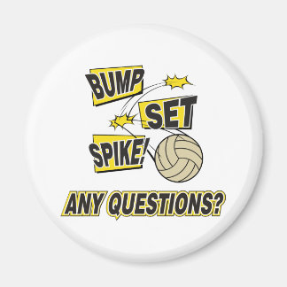 Imán Regalo de voleibol Spike