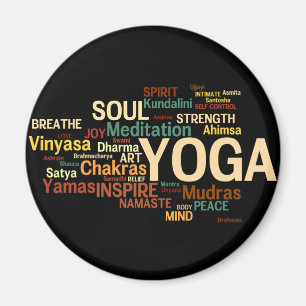 Imán Regalo de yoga para instructores - Inspirador arte