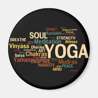 Imán Regalo de yoga para instructores - Inspirador arte