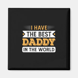 Imán Regalo del abuelo Tengo El Mejor Papi Del Mundo