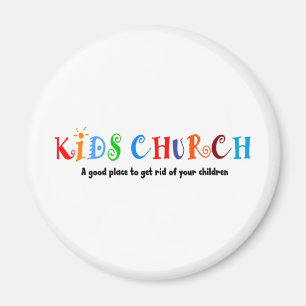 Imán Regalo del cristiano de la iglesia de los niños