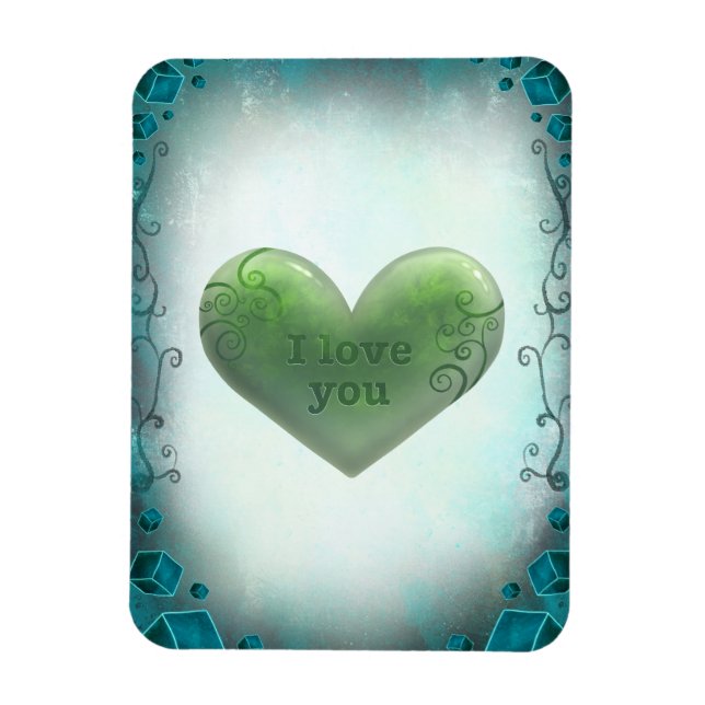 Imán regalo del día de San Valentín (Vertical)