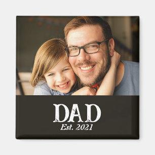 Imán Regalo del Día del Padre Establecido por Papá