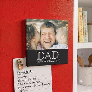 Imán Regalo Del Día Del Padre Mínimo Establecido Por Pa