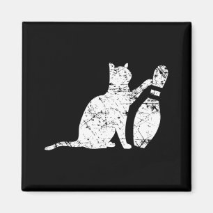 Imán Regalo del equipo de diversión del gato de Ornery
