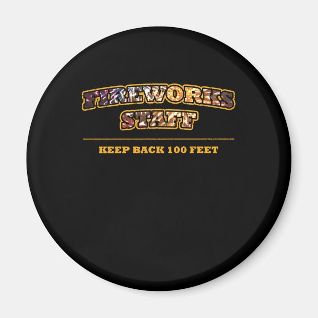 Imán Regalo del Fiesta contra incendios Pyrotechnican S (Frente)