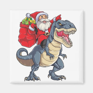 Imán Regalo del navidad de la camiseta del rex del