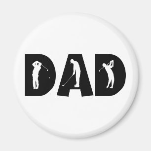 Imán Regalo del papá del golf