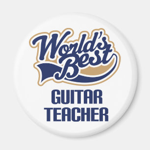 Imán Regalo del profesor de guitarra