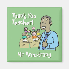 Imán Regalo del profesor. Gracias a un maestro