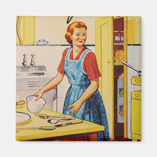 Imán Regalo del retro de la cocina