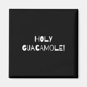 Imán Regalo Divertido Cute Cinco De Mayo Sagrado Guacam