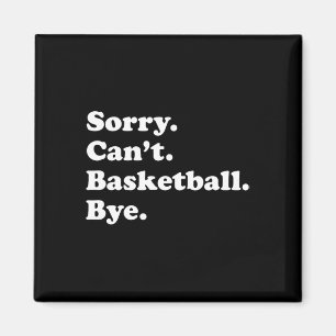 Imán Regalo divertido de baloncesto para hombres mujere
